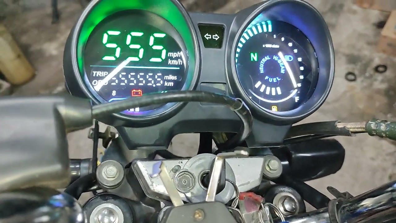 como instalar painel digital na Titan 150 2004 a 2008 ,passo a passo.