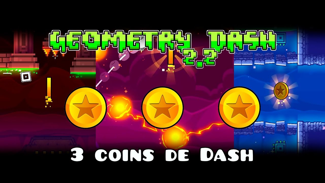 [GD] CONSIGO LAS 3 COINS DE DASH!!! | Geometry Dash 2.2 Ep.5 - YouTube