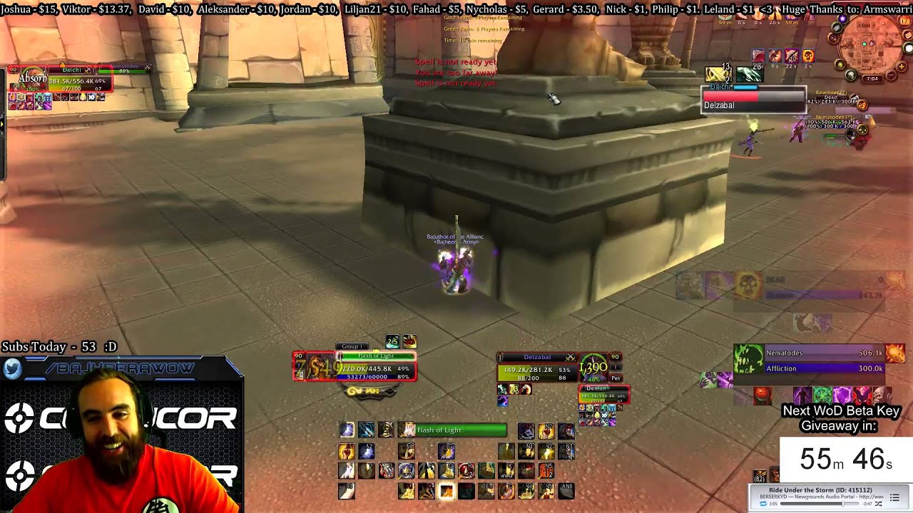 Bajheera - Perfect Sub Moment: "POPPIN' COOLIES!!! :D" - WoW Ret Paladin PvP