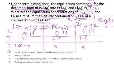Equilibrium Calculations Part 2