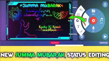 New Jumma Mubarak Colorfull Status Video Editing Tutorial 2023 | Jumma Mubark Status | By S_C |