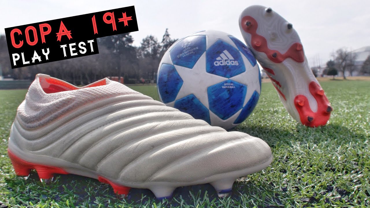 ADIDAS COPA 19+ LACELESS PLAY TEST - YouTube