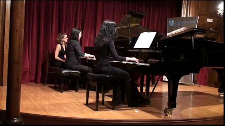 Nuria Franco Vilah & Yoonshin Gu Park, J.S.Bach, Concierto  BWV 1060 adaptado para dos pianos