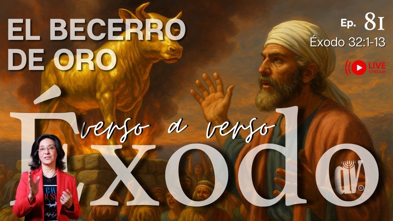 [#81] 🔨El BECERRO de oro: ⚖️ el corazón de la IDOLATRÍA | Éxodo 32:1-13