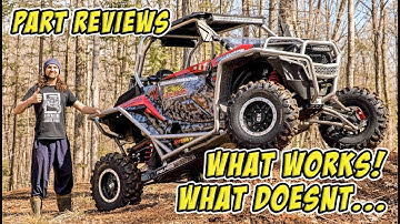 Polaris RZR XP Turbo Build - Detailed Long Term Parts Reviews - What Works + What Doesn