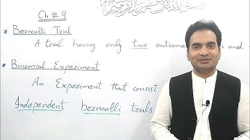 Discrete Probability Distributions | Lecture # 1| Bernoulli Trial, Binomial Experiment In Statistics
