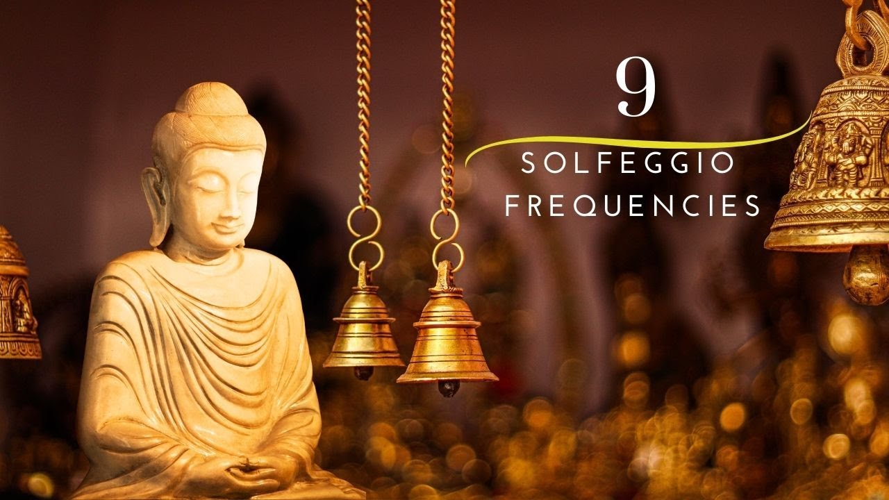 All 9 Solfeggio Frequencies - Full Body Aura Cleanse & Cell ...