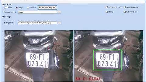 Source code nhận dạng biển số xe. Tham khảo thêm các đề tài tại fb: http://bit.ly/2Jgjorv