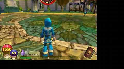 my ice Wizard on Wizard101