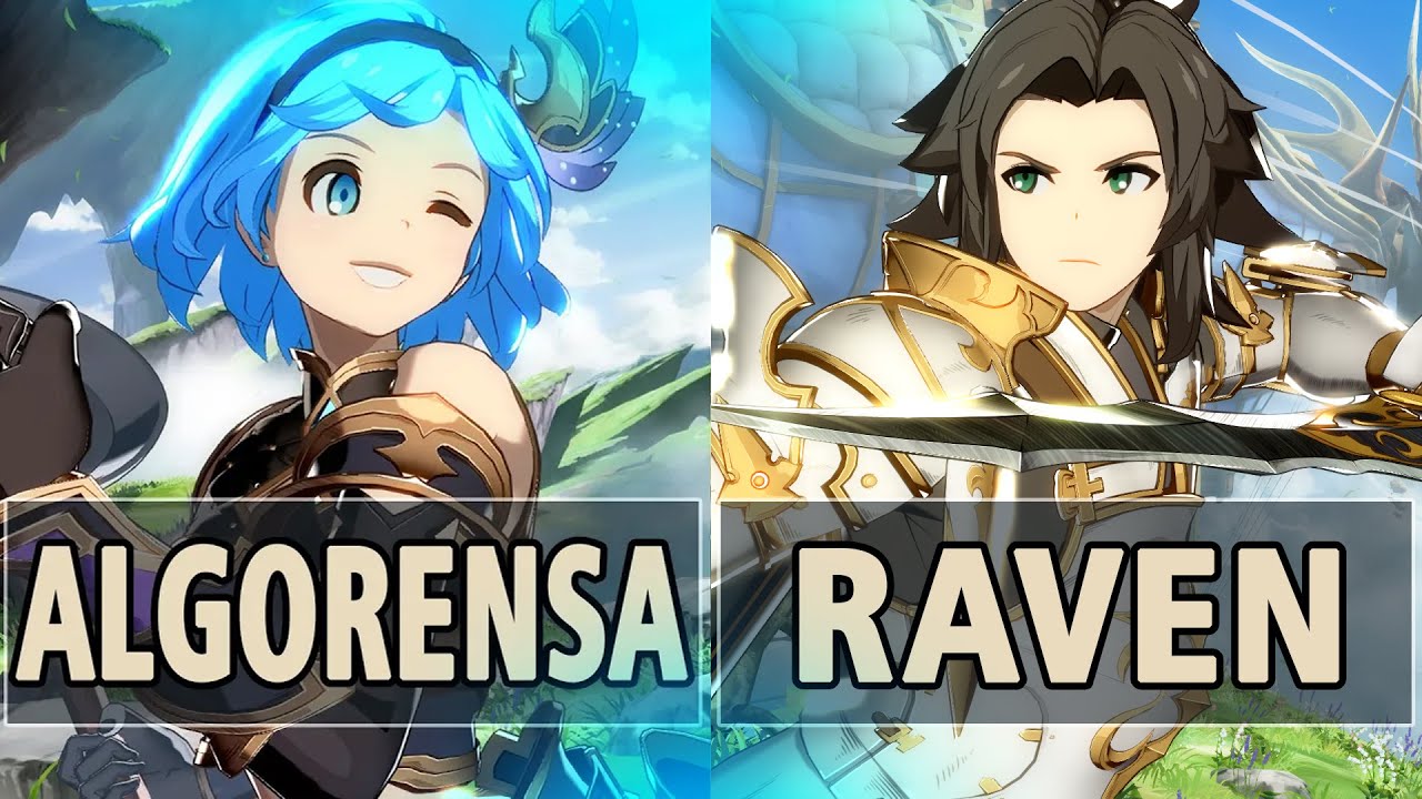 GBVSR:🔥AlgoRensa (EX Djeeta) Vs Raven (Lancelot)🔥| High Level Gameplay.