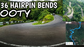 36 Hairpin Bends Road - World Most Zig Zag Road in Ooty | Bangalore to Ooty Road Trip | Ooty By Car