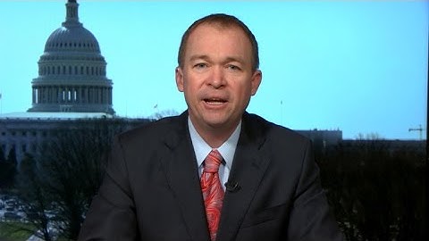OMB director on GOP plan to replace Obamacare