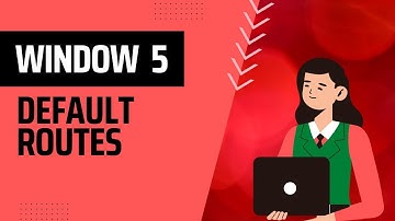 2018 Christmas Calendar #5: Default Routes