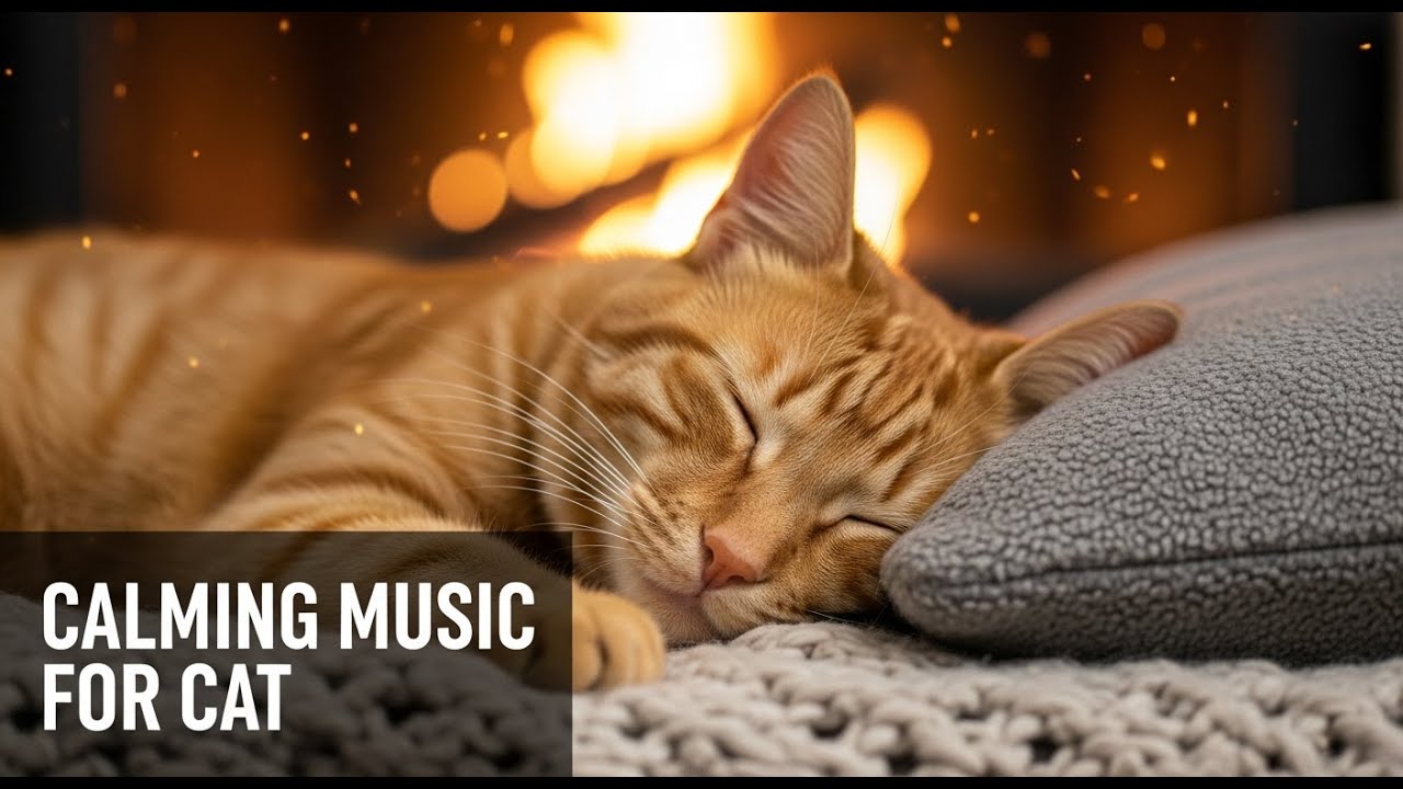 12 Hours of Soothing Sounds for Cats with Anxiety 😼 Relaxing Music for Deep Sleep & Healing 💤