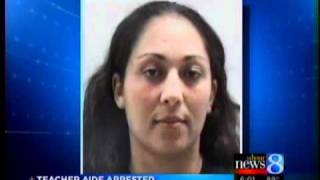 Teacher's aide accused of sex assault
