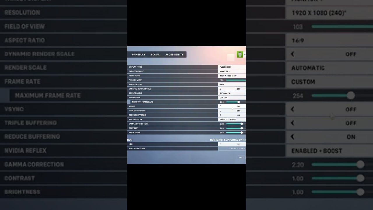 BEST OW2 FPS SETTINGS 