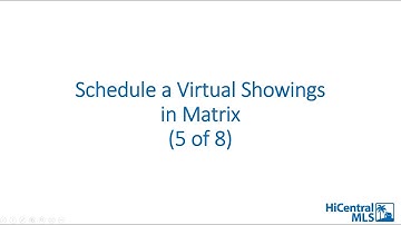 Matrix: Schedule A Virtual Showing In Matrix (5 of 8)