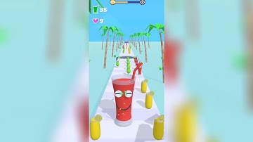 juice Run - Gameplay Walkthrough (iOS & Android) #games #funny