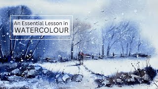 An Essential Lesson In Watercolour \/\/ FOR BEGINNERS
