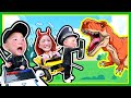 罗罗的恐龙轨道乐园！Dinosaurs/ Videos Complication/GIGI Kids/ Challenge Video for Child