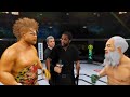 Smiley Destroyer vs. Old Bruce Lee - EA sports UFC 4