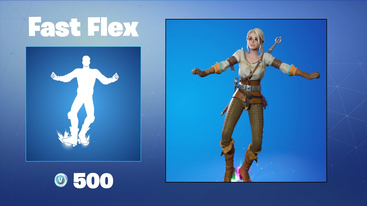 Fast Flex Fortnite Emote YouTube