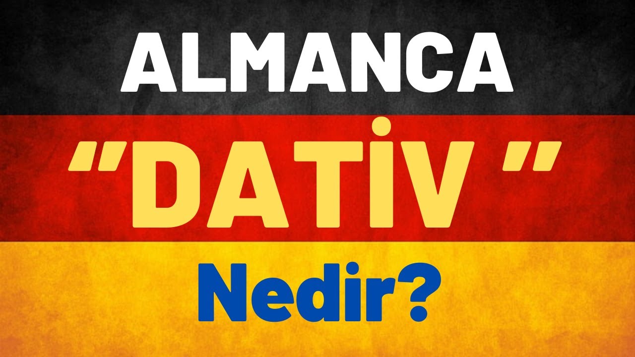 Ders 24 Almanca A1Temel Seviye / Dativ Nedir? #almancaogreniyorum #almaniya #deutsch #deutscha1