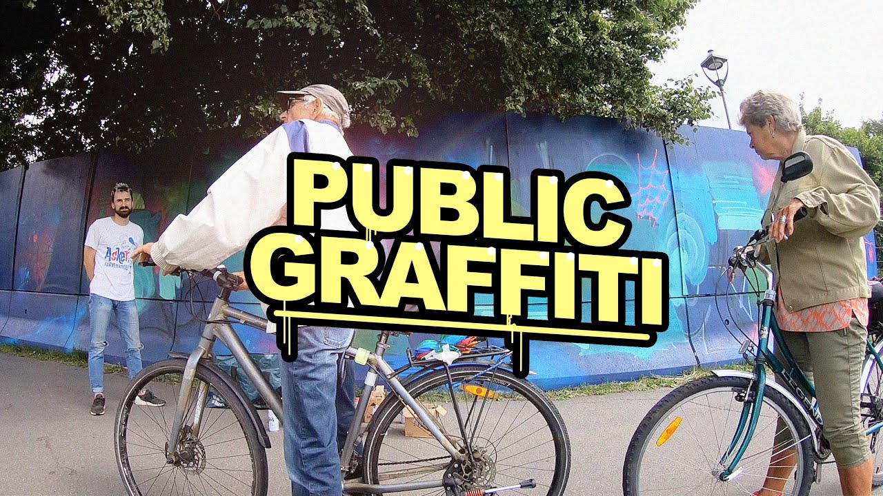 GRAFFITI IN NORWAY| LECHE ONE | PUBLIC STREETART