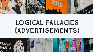 What is a fallacy in advertising?