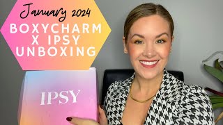 Boxycharm x Ipsy Unboxing | January 2024