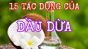 Dầu Dừa Có Tác Dụng Gì? Dầu Dừa Có Công Dụng Gì?