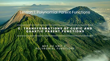 Transformations of Cubic and Quartic Parent Functions
