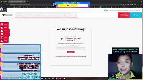 Hướng dẫn xác thực số điện thoại và đổi mật khẩu nick(Acc) Đột Kích #dochoigame5