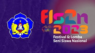 Download Lagu Kreatifitas Tari | FLS2N 2023 | SMP Negeri 2 Margasari MP3