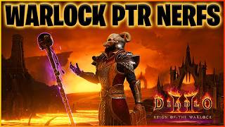 Warlock Getting Nerfed - All Endgame Builds in P8 Test! [D2R PTR Patch]