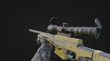 AWP Viewmodel Animations  |  Blender