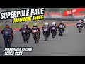 Super ketatsuperpole race ub150 mandalika racing series 2024 ronde 1 full race