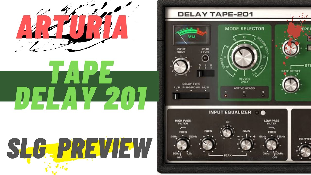 Arturia FX Collection | Tape Delay 201 Presets