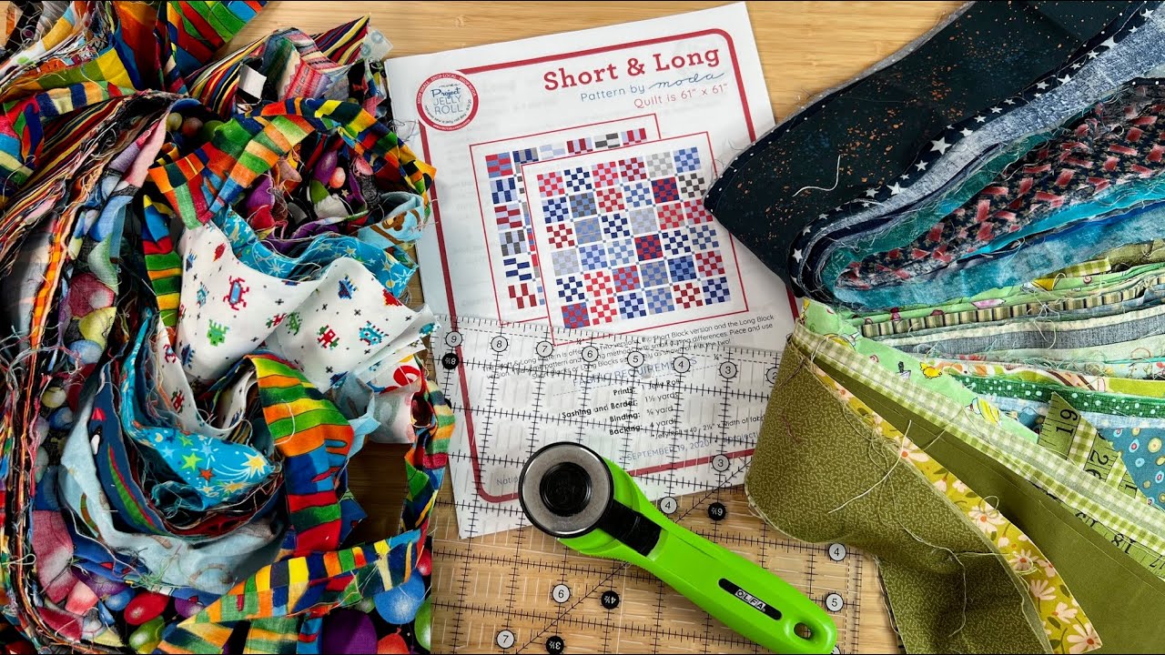 I Made TWO Different Quilts from One Pattern! Using 2½" Strip Scraps (Jelly Roll Friendly!)