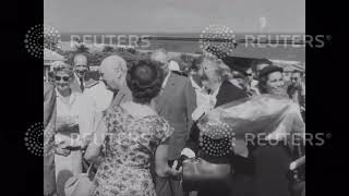 1955 FRANCE: CHURCHILL IN NICE: