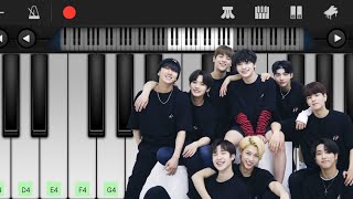 Straykids- Hellevator ( Perfect Piano)  easy tutorial screenshot 5