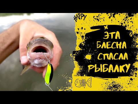 Ловля голавля на микроколебалки I Эта блесна спасла рыбалку
