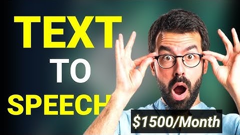 HOW TO CONVERT TEXT TO AI VOICE For YouTube Videos | Free 100%