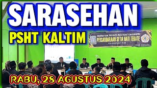 Gemparkan Dunia PSHT ‼️ Akhirnya Rapat Dan Sarasehan PSHT Kalimantan Timur