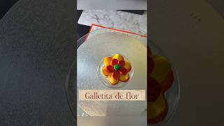 Galletita de flor #topper #fondant #cake #cupcake #galletas