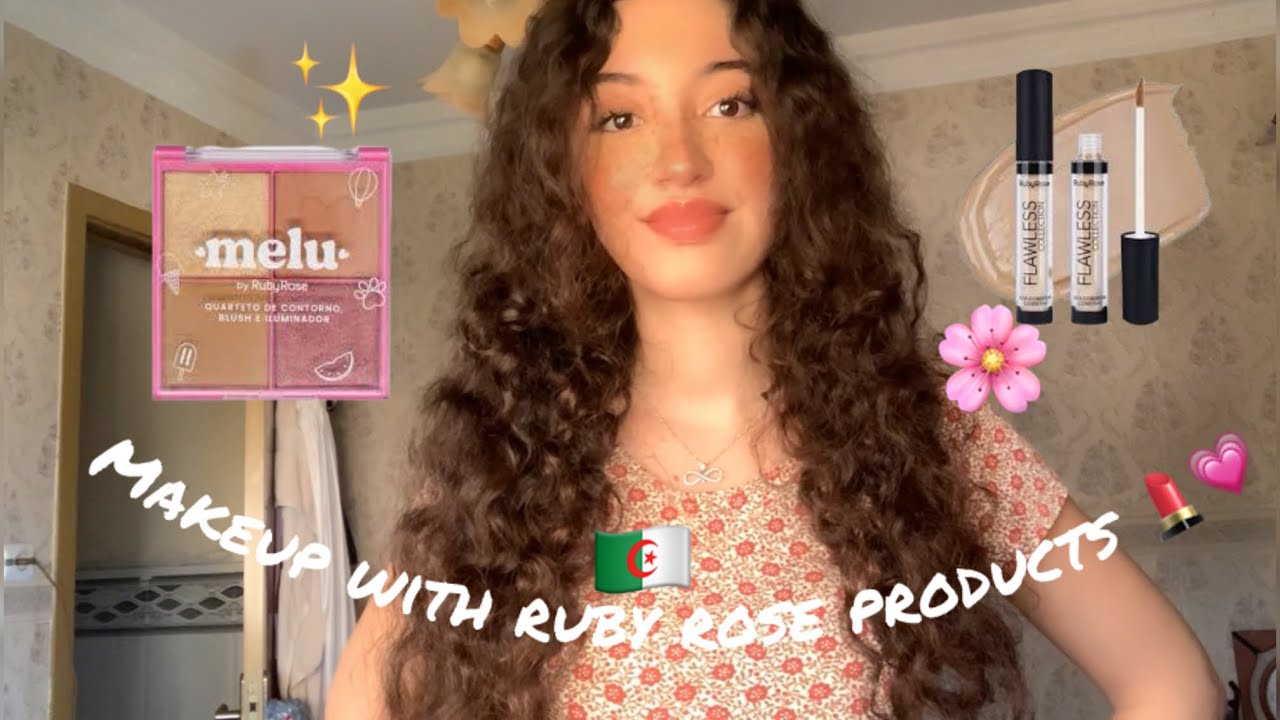 مكياجي اليومي من ماركة واحدة و ماشي مقاطعة متوفرة في الاسواق الجزائرية مع الاسعار 💄🪞💜💰 Ruby rose