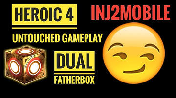 Heroic 4 Boss Robin | Untouched Gameplay | Dual Fatherbox | Injustice 2 Mobile | Update 4.1.1 |