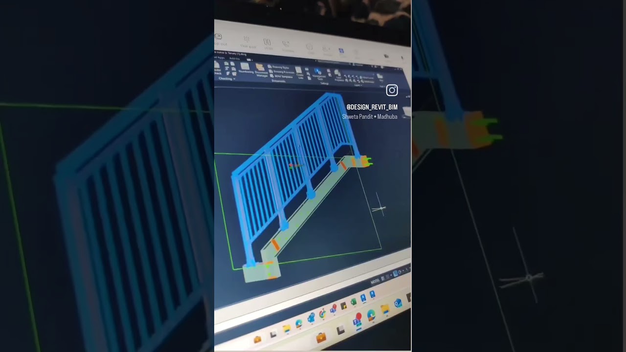 Modeling Railings with Autodesk Advance Steel 