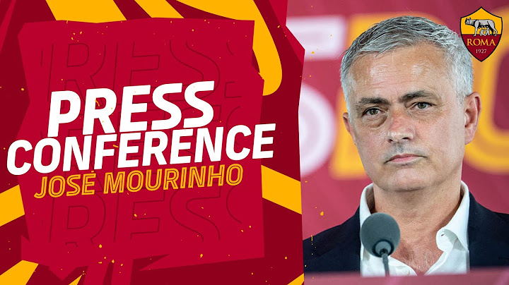 WELCOME MOURINHO | LA PRIMA CONFERENZA STAMPA CON LA ROMA
