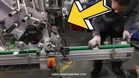 Automatic top bottom soap bar carton labeling machine with smart upside down reverse device